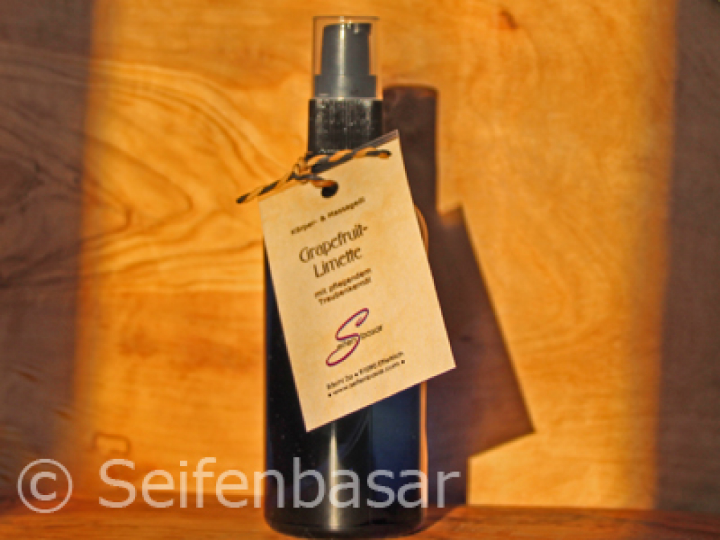 Massage- and Body Oil Grapefruit-Lime